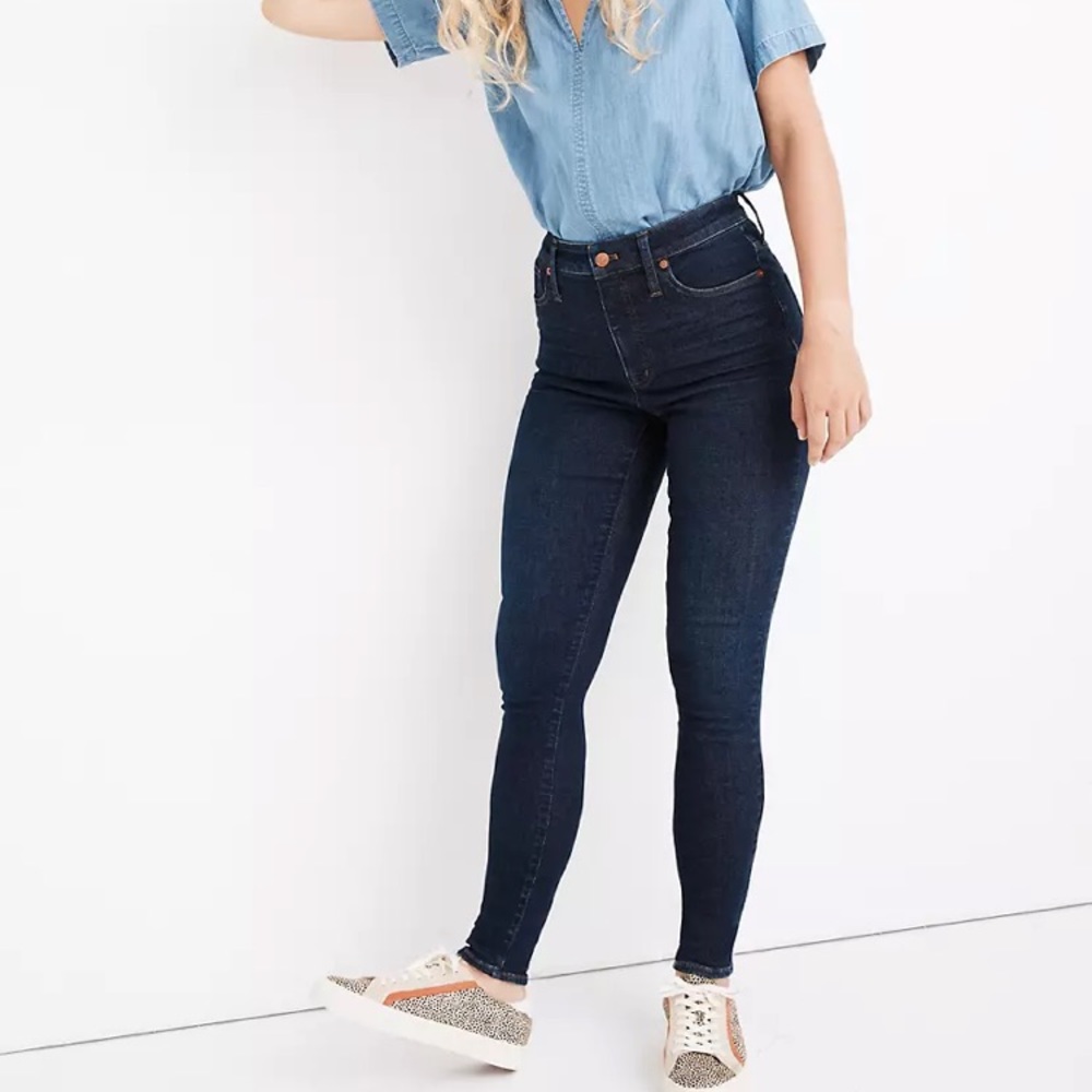 Madewell Curvy High Rise Skinny Jeans